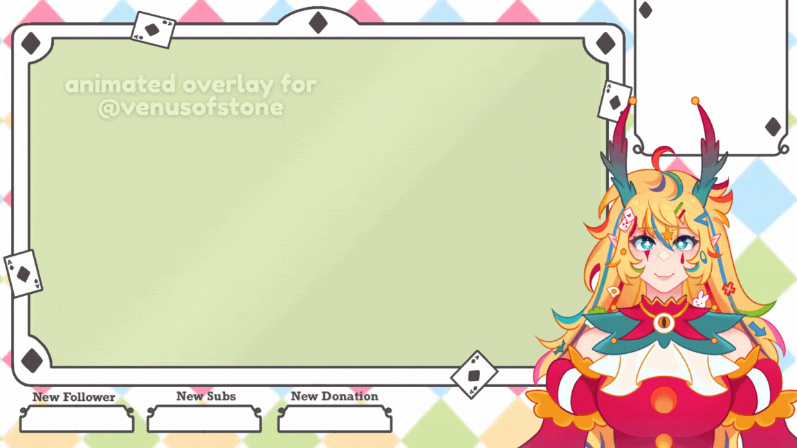 animated overlay for @venus of stone